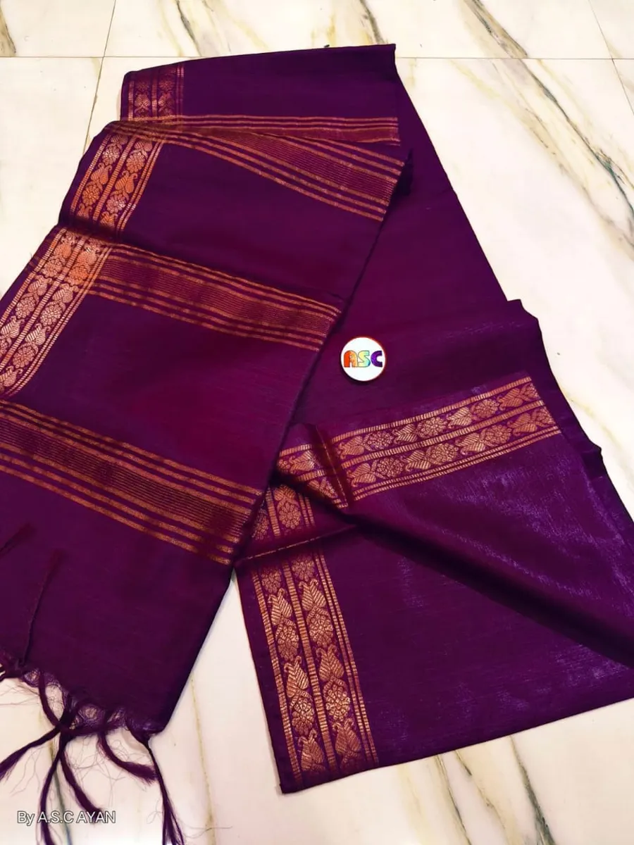 Elegant Handcrafted Kota Silk Saree with Subtle Zari Accents