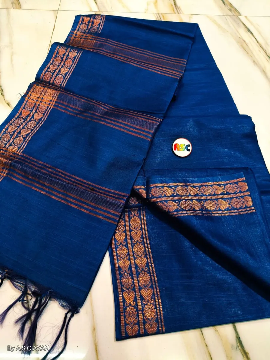 Elegant Handcrafted Kota Silk Saree with Subtle Zari Accents