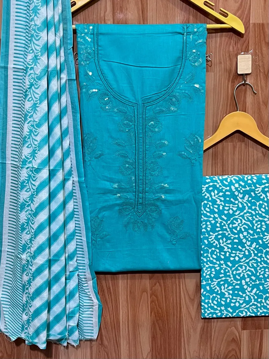 Pure Cotton With Elegant Print Cotton Salwars