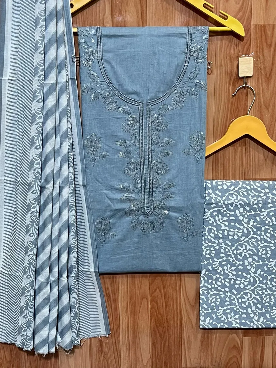 Pure Cotton With Elegant Print Cotton Salwars