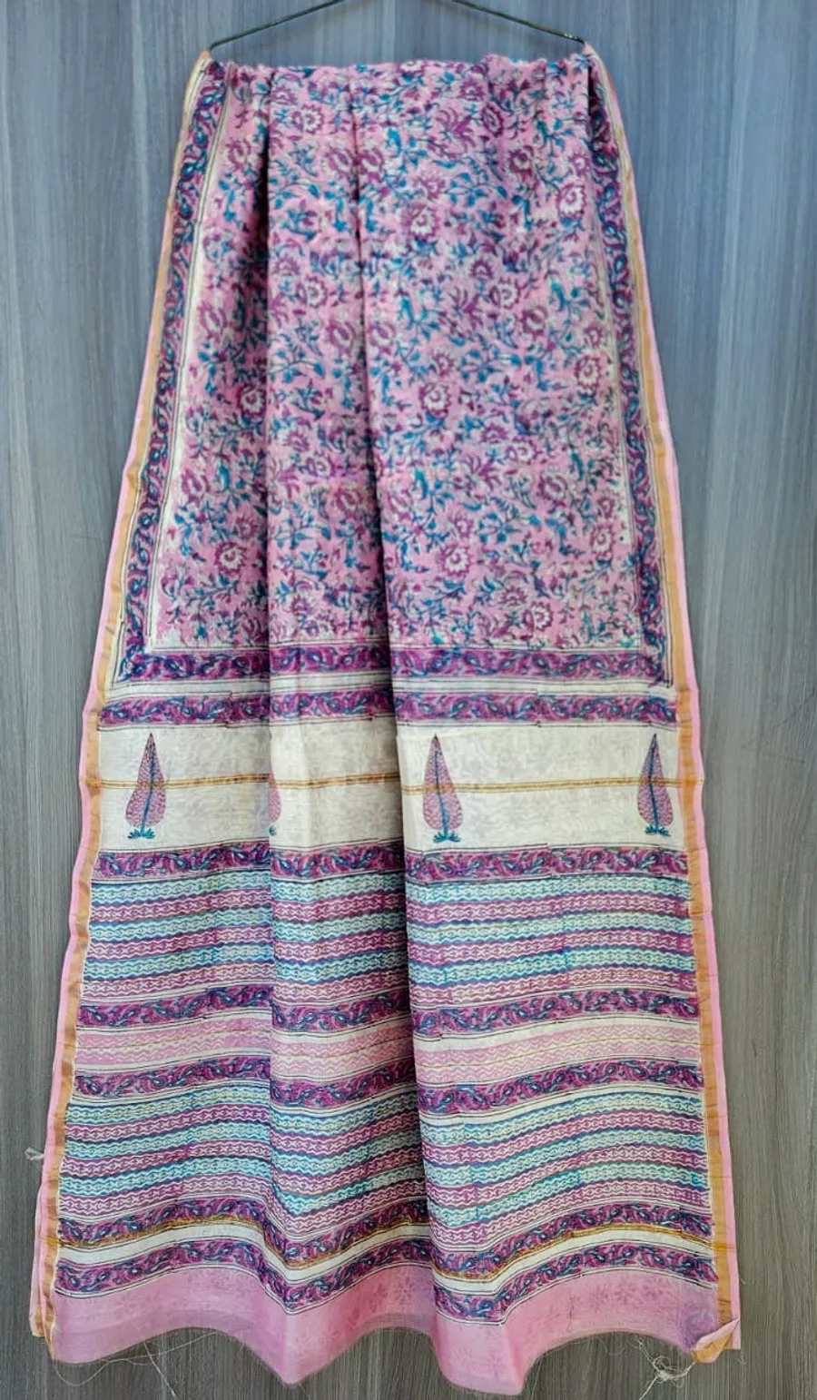 Bagru Print Cotton Saree