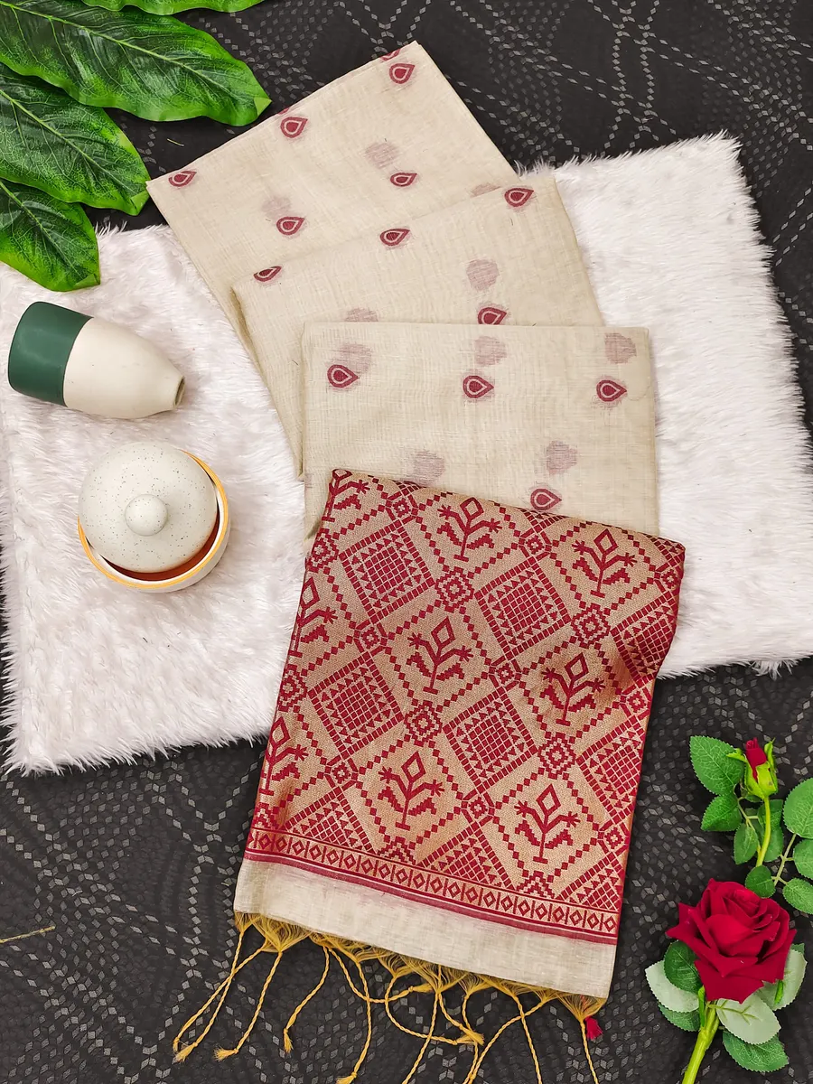 MUGA SOFT COTTON SAREE