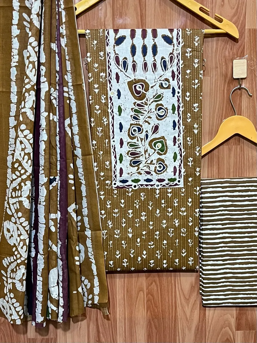 Pure Cotton With Elegant Print Cotton Salwar