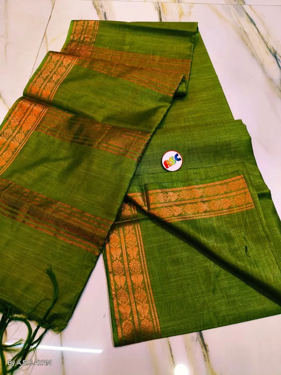 Elegant Handcrafted Kota Silk Saree with Subtle Zari Accents